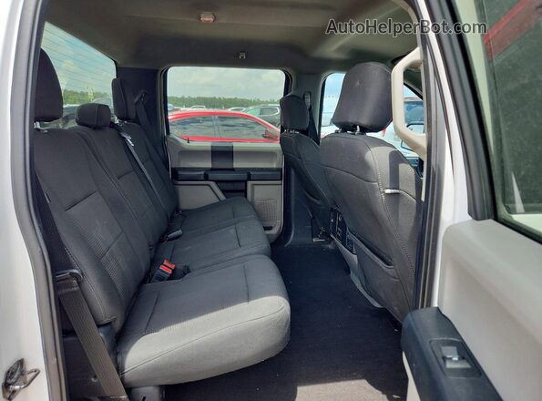 1FTEW1CP0JKF02547 2018 FORD F150 White Вид задніх сидінь