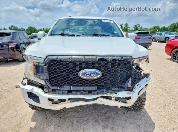 1FTEW1CP0JKF02547 2018 FORD F150 White Вид спереду