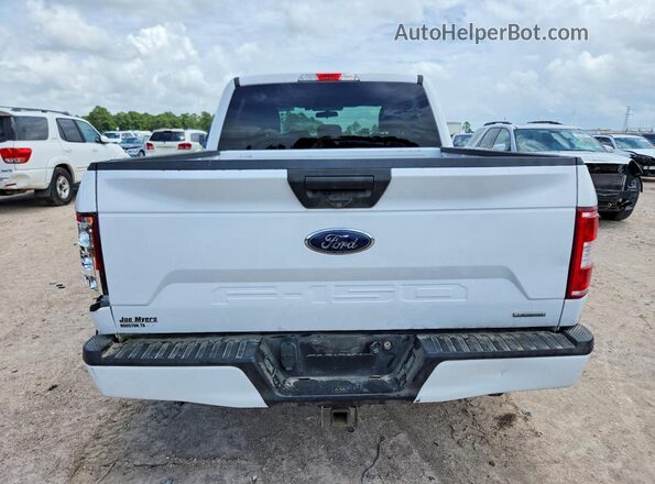 1FTEW1CP0JKF02547 2018 FORD F150 White Вид ззаду