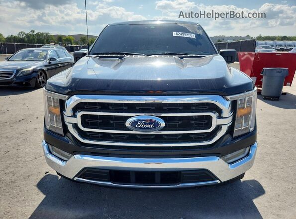 1FTEW1CP0NKD54972 2022 FORD F150 Black Vista frontal