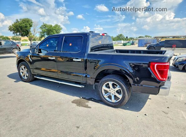 1FTEW1CP0NKD54972 2022 FORD F150 Black Trasero izquierdo