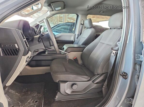 1FTEW1CP1KKC32195 2019 FORD F150 Gray Սալոնի դիմացի տեսք