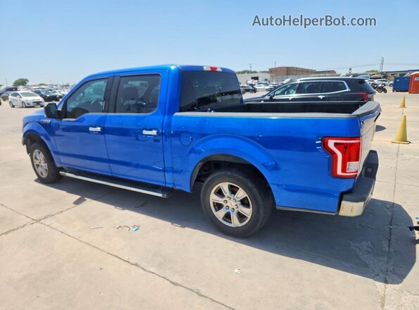 1FTEW1CP2GKD28599 2016 FORD F150 Blue Задня ліва чверть