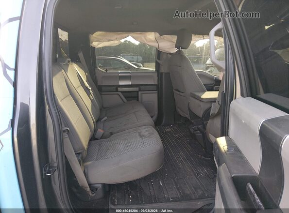 1FTEW1CP2JFA03791 2018 FORD F150 Black Vista de la etiqueta del VIN