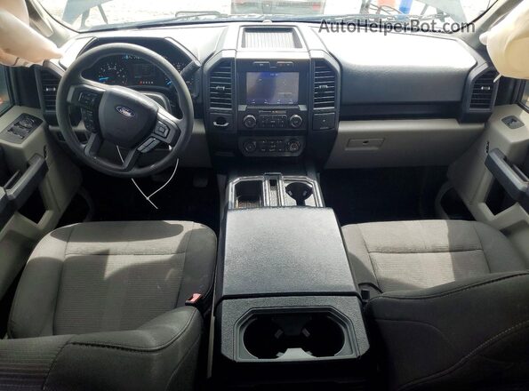 1FTEW1CP2KKD96409 2019 FORD F150 Black წინა პანელის ხედი