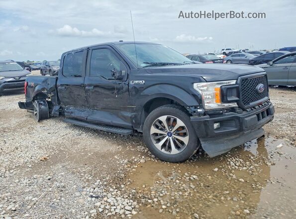 1FTEW1CP2KKD96409 2019 FORD F150 Black წინა მარჯვენა