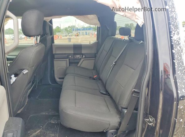 1FTEW1CP2KKD96409 2019 FORD F150 Black უკანა სავარძლების ხედი