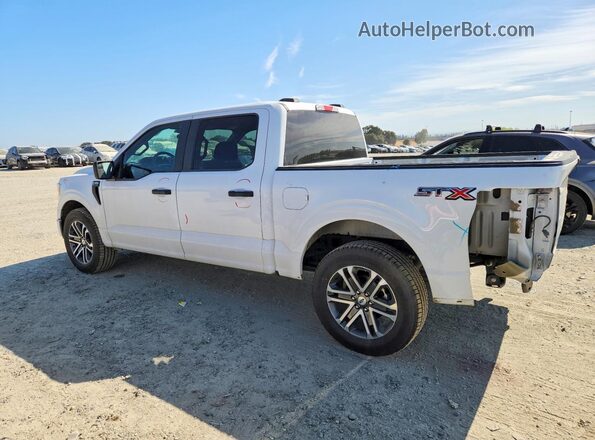 1FTEW1CP2NFA72194 2022 FORD F150 White Trasero izquierdo