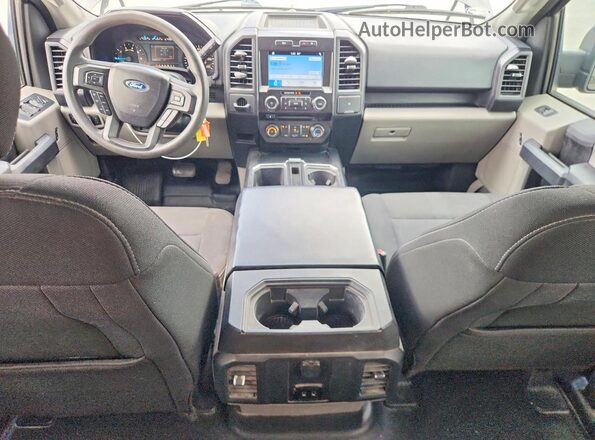 1FTEW1CP3HKD57532 2017 FORD F150 Gray Առջևի վահանակի տեսք