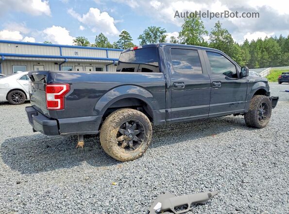 1FTEW1CP3KKC28052 2019 FORD F150 Black Задня права чверть