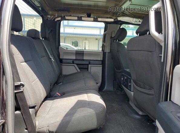 1FTEW1CP3KKC28052 2019 FORD F150 Black Вид задніх сидінь
