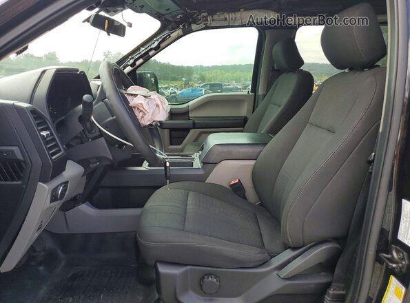 1FTEW1CP3KKC28052 2019 FORD F150 Black Вид салону спереду