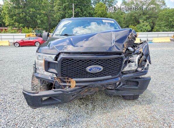 1FTEW1CP3KKC28052 2019 FORD F150 Black Вид спереду