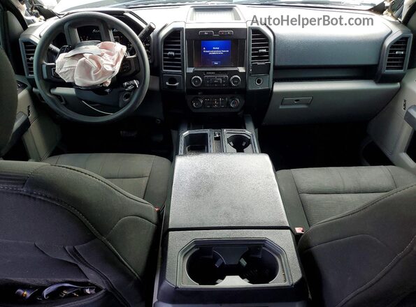 1FTEW1CP3KKC28052 2019 FORD F150 Black Вид панелі приладів