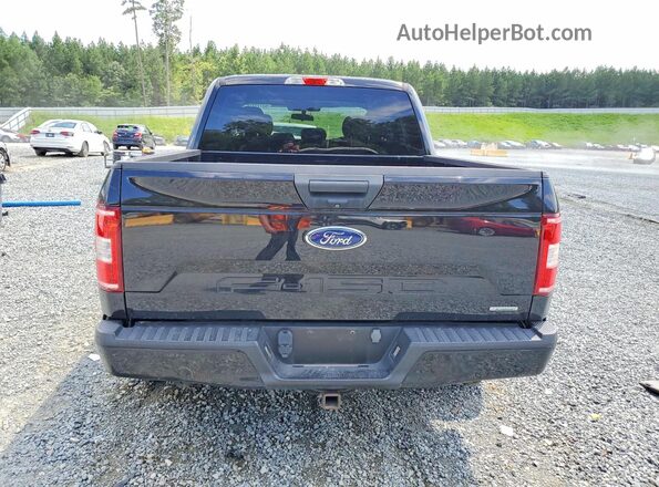 1FTEW1CP3KKC28052 2019 FORD F150 Black Вид ззаду