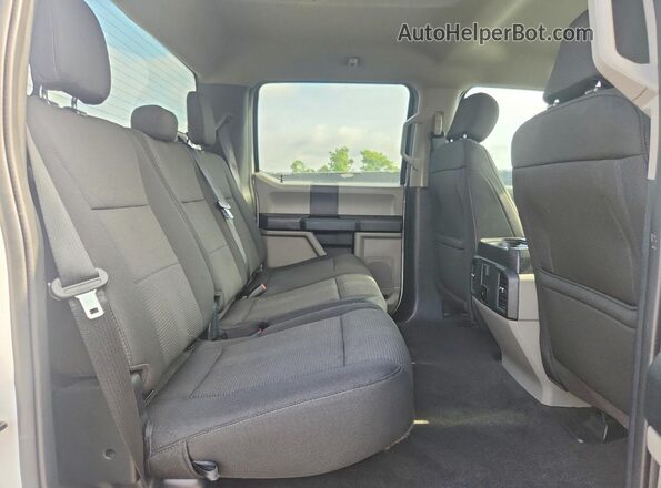 1FTEW1CP3LFC46738 2020 FORD F150 White Rear seats view
