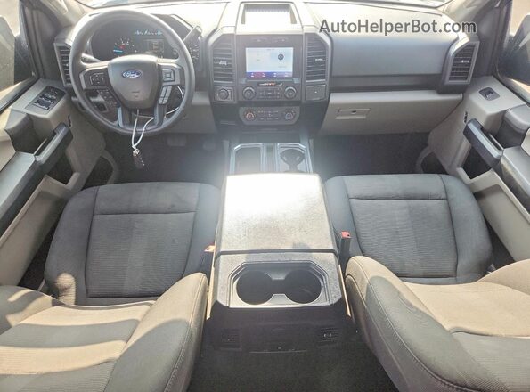 1FTEW1CP3LFC46738 2020 FORD F150 White Dashboard view