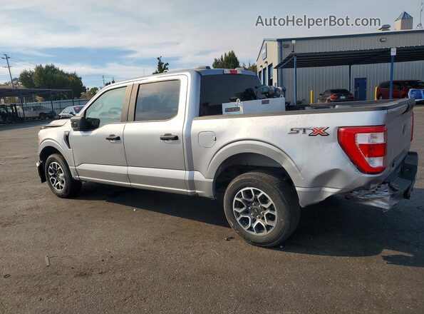 1FTEW1CP3MFA53684 2021 FORD F150 Серебряный Задняя левая четверть