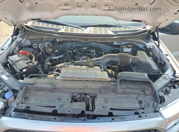 1FTEW1CP3MFA53684 2021 FORD F150 Серебряный Вид задней части салона