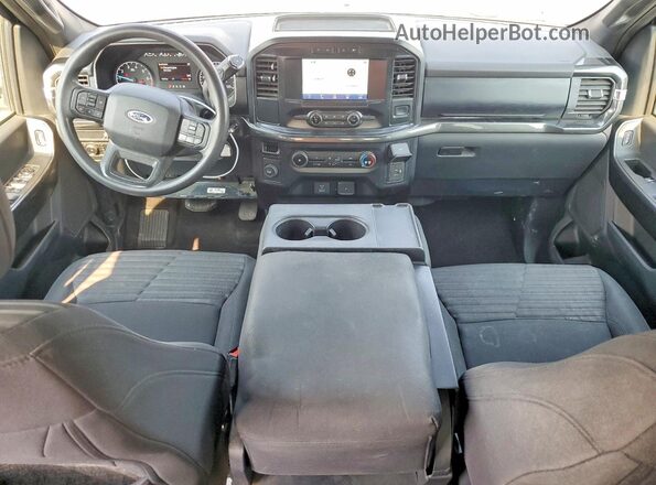 1FTEW1CP3MFA53684 2021 FORD F150 Серебряный Вид панели приборов