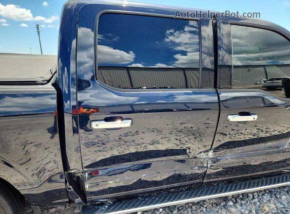 1FTEW1CP3NKE76161 2022 FORD F150 Blue Rear seats view