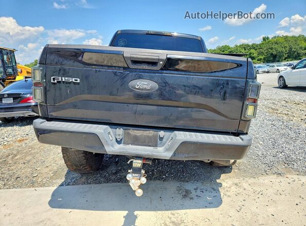 1FTEW1CP4HFC56850 2017 FORD F150 Black Widok z tyłu
