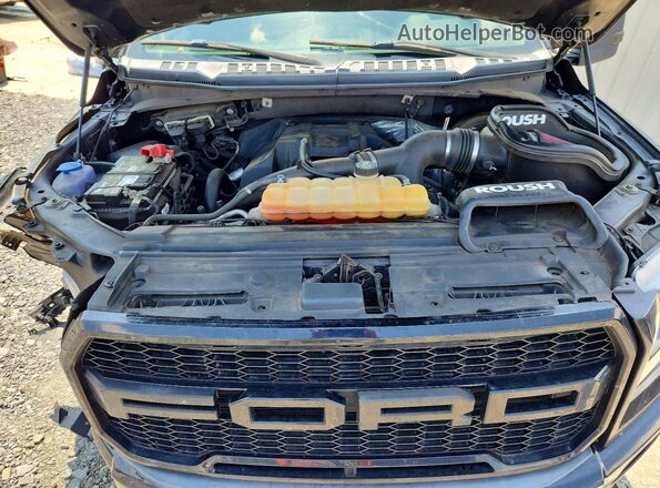 1FTEW1CP4HFC56850 2017 FORD F150 Black Widok wnętrza z tyłu