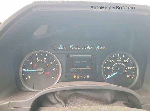 1FTEW1CP4KFA73777 2019 FORD F150 Purple Instrument cluster view