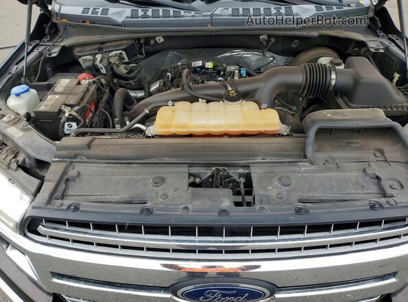 1FTEW1CP4KFA73777 2019 FORD F150 Purple Rear interior view