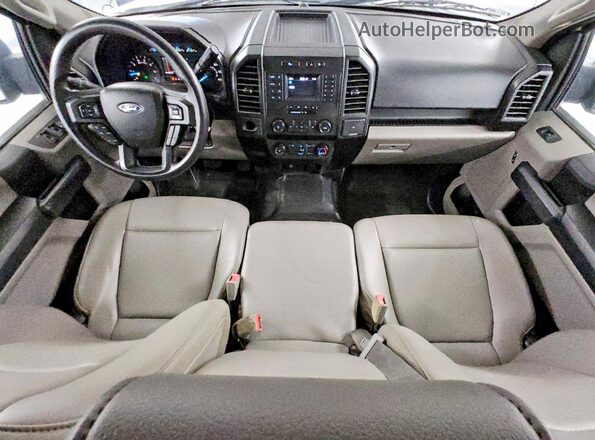 1FTEW1CP5LKD39879 2020 FORD F150 Белый Вид панели приборов