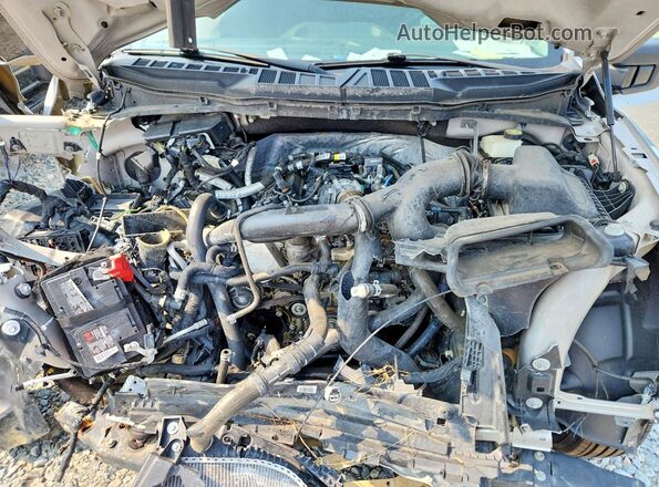 1FTEW1CP6NKE07433 2022 FORD F150 Серебряный Вид задней части салона