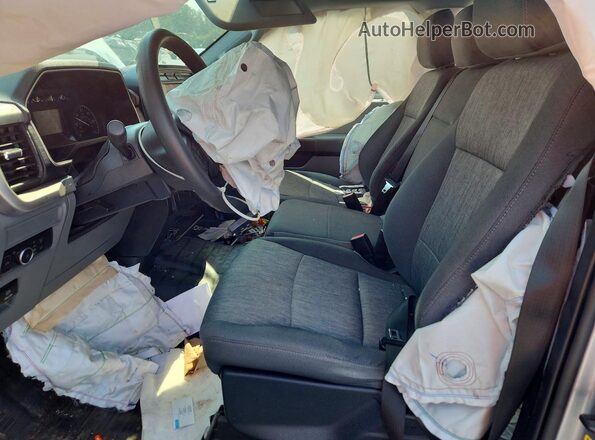 1FTEW1CP6NKE07433 2022 FORD F150 Серебряный Вид салона спереди