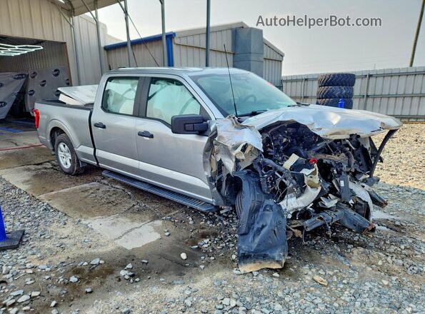 1FTEW1CP6NKE07433 2022 FORD F150 Серебряный Передняя правая четверть