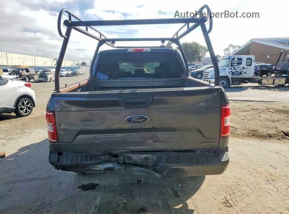 1FTEW1CP7JKC55091 2018 FORD F150 Gray Հետևի տեսք