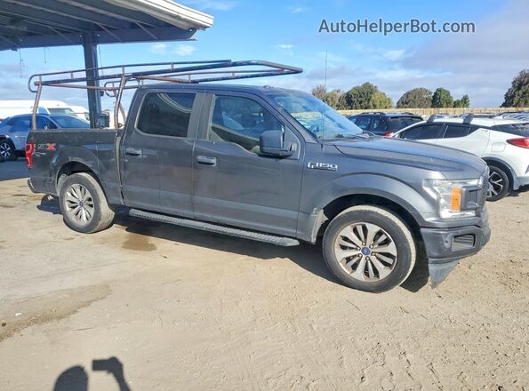 1FTEW1CP7JKC55091 2018 FORD F150 Gray Առջևի աջ