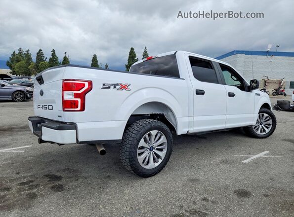1FTEW1CP7JKD03463 2018 FORD F150 White Trasero derecho