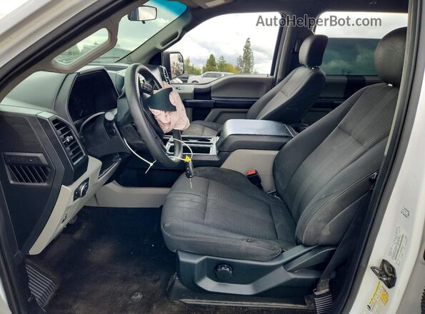 1FTEW1CP7JKD03463 2018 FORD F150 White Vista interior delantera