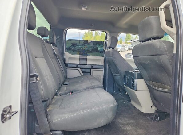 1FTEW1CP7JKD03463 2018 FORD F150 White Vista de los asientos traseros