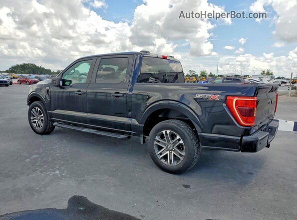 1FTEW1CP7MFC69604 2021 FORD F150 Black Trasero izquierdo