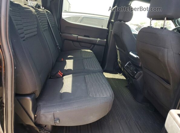 1FTEW1CP7MFC69604 2021 FORD F150 Black Vista de los asientos traseros