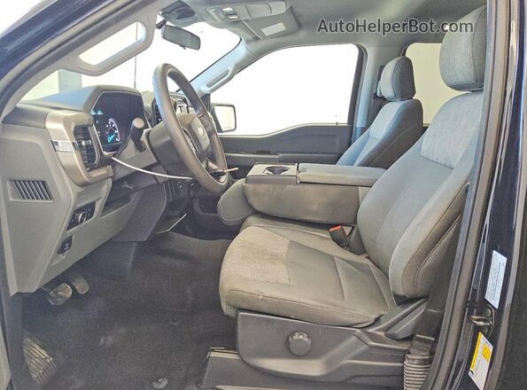 1FTEW1CP7MKF05210 2021 FORD F150 Blue Vista interior delantera