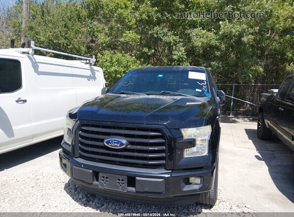 1FTEW1CP8GKD14965 2016 FORD F150 Black Vista frontal