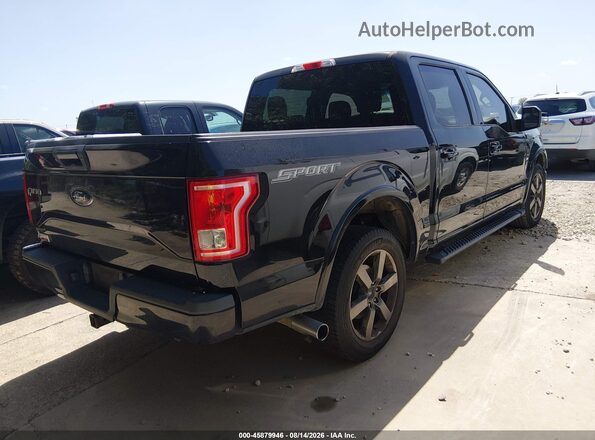 1FTEW1CP8GKD14965 2016 FORD F150 Black Trasero derecho