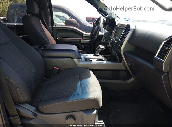 1FTEW1CP8GKD14965 2016 FORD F150 Black Vista interior delantera