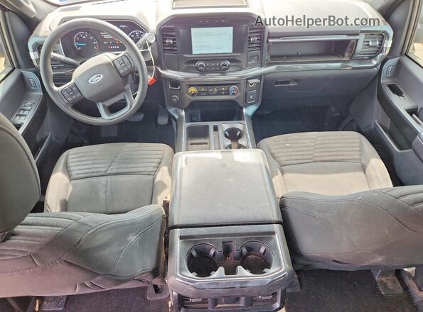 1FTEW1CP8MFA69072 2021 FORD F150 Silver Vista del salpicadero