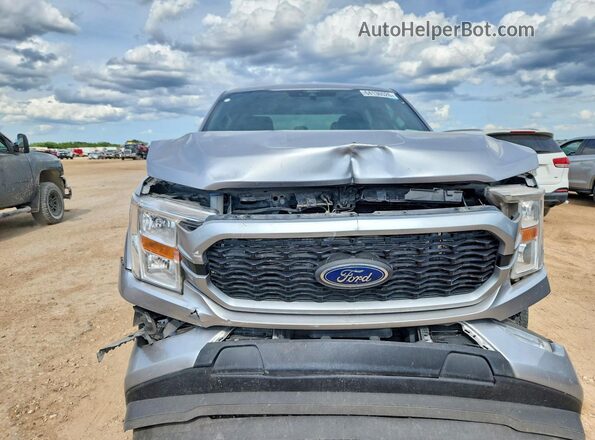 1FTEW1CP8MFA69072 2021 FORD F150 Silver Vista frontal