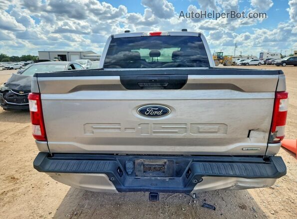 1FTEW1CP8MFA69072 2021 FORD F150 Silver Vista trasera