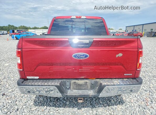 1FTEW1CP9KFB59277 2019 FORD F150 Red უკანა ხედი
