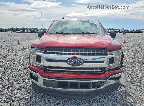 1FTEW1CP9KFB59277 2019 FORD F150 Red წინა ხედი
