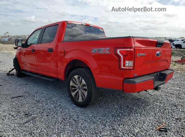 1FTEW1CPXHKE06063 2017 FORD F150 Red Задня ліва чверть